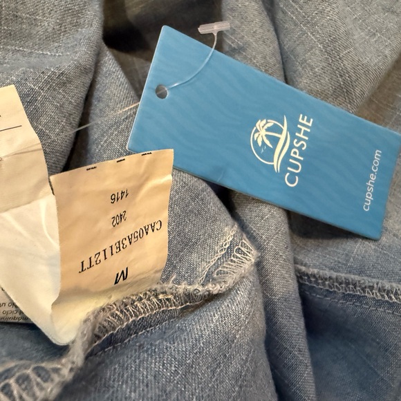 Cupshe Blue Denim Dress - Picture 4 of 4